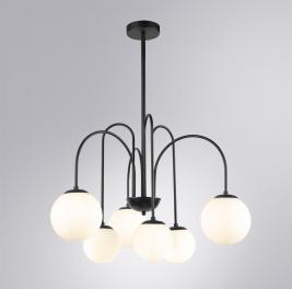 Светильник подвесной Arte Lamp Mebsuta A1675LM-6BK