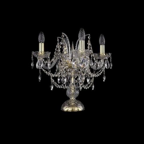 Bohemia Ivele Crystal Настольный светильник Bohemia 1411L/4/141-39 G