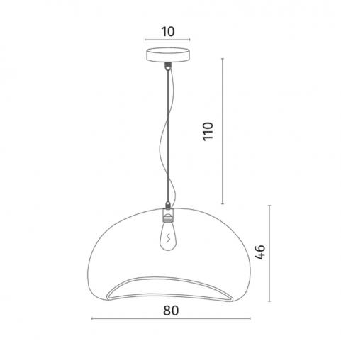 Светильник подвесной Divinare Scandy 2246/06 SP-1