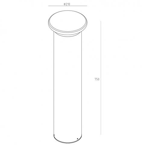 Уличный светильник Maytoni Grip O460FL-L10GF3K1
