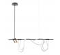 Светильник подвесной Arte Lamp Klimt A2850SP-45BK
