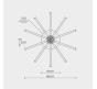 Потолочный светильник Modelight MDL.9371 3000-6000K с пультом MDL.9371.600CL WH