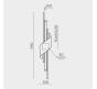 Бра Modelux ML.729 4000K  ML.729.590 BK